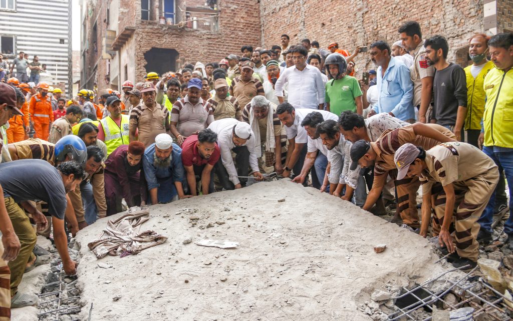 building collapses