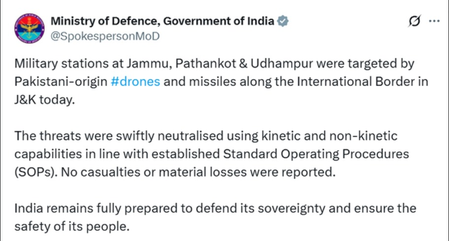 Pakistani attack
