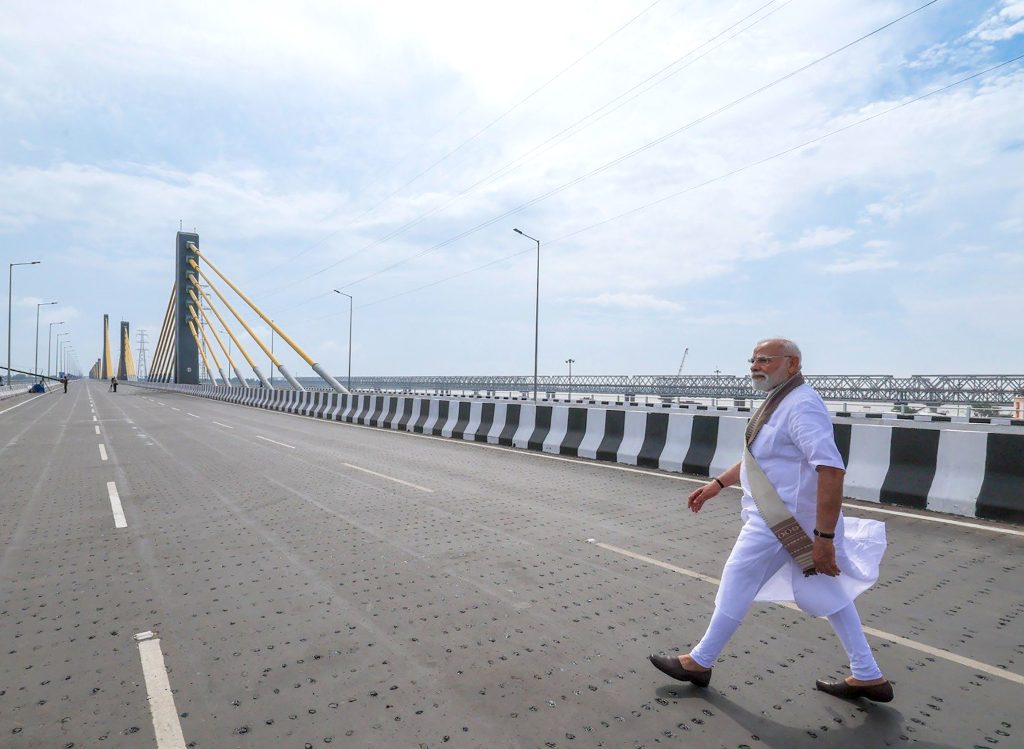 Auntha-Simaria : Now going to Patna is easy, Modi inaugurated Auntha-Simaria bridge