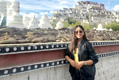 Yami Gautam : Yami Gautam's heart was touched by Leh's Thikse Monastery, she treasured the hymns in her heart