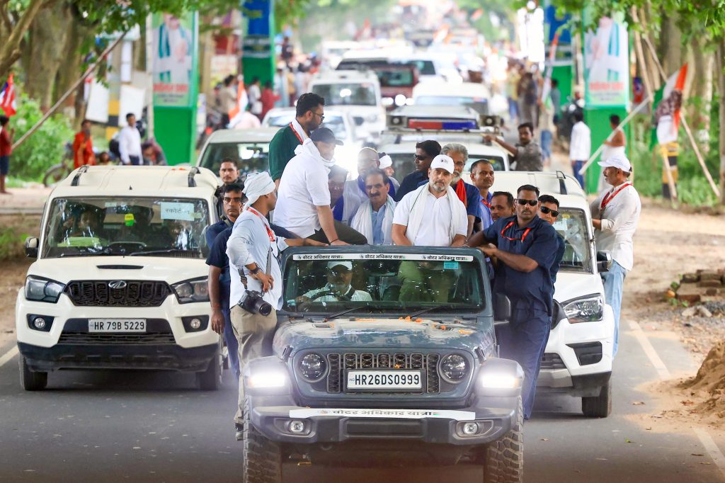 Explore the Rahul magic in Bihar as crowds gather to see Rahul Gandhi on his voter rights journey. Is a political shift coming?