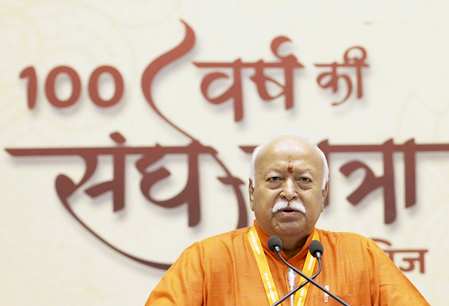 Mohan Bhagwat asserts that India is already a Hindu nation, emphasizing its historical roots and cultural heritage.