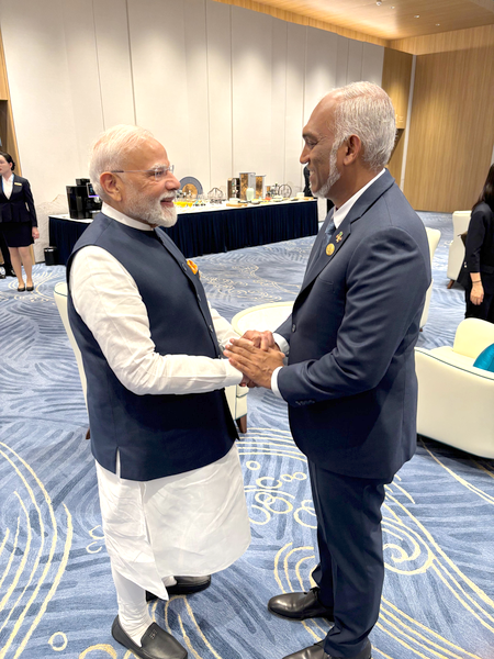 SCO Summit: PM Modi met heads of several countries including Maldives-Egypt