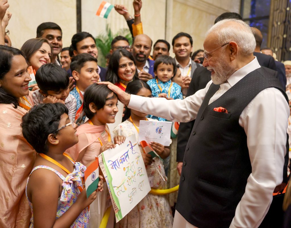 grand welcome : PM Modi received a grand welcome in China with Vande Mataram slogans