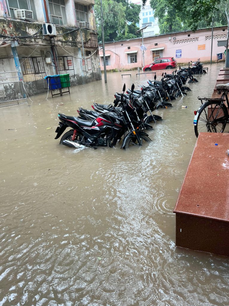 heavy rain