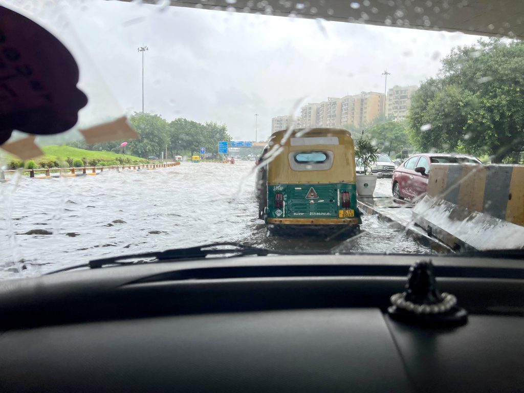 heavy rain