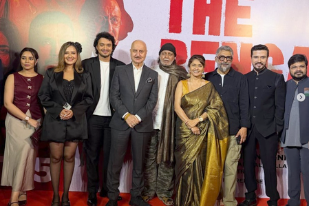 Actor Anupam Kher described The Bengal Files as an important film of our time, urging audiences to watch it in theaters.