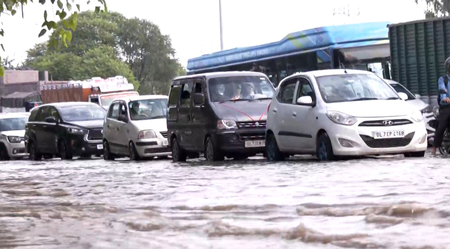 The Yamuna river in Delhi has crossed the danger mark, forcing authorities to close Nigam Bodh Ghat. Rising water levels raise flood concerns in the city.