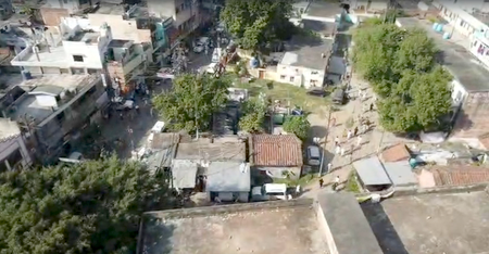 Bareilly Riots: New Drone Video Shows Protesters Running Through Streets