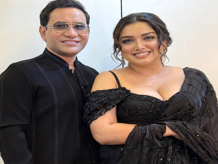 Amrapali Dubey and Nirahua Win Sabrang Film Award, Set Stage Ablaze