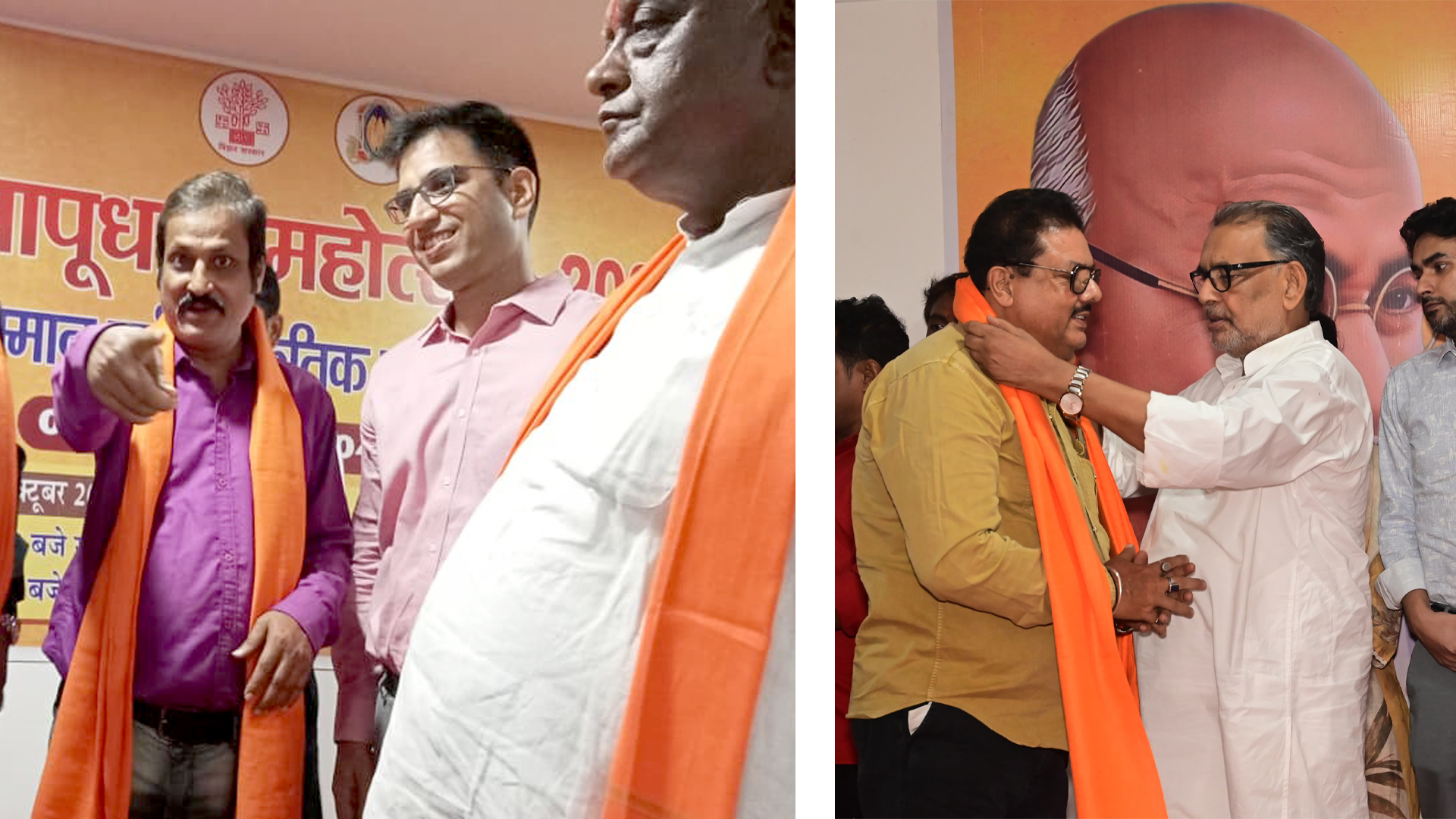 Rajesh Asthana Honored at Bapudham Festival