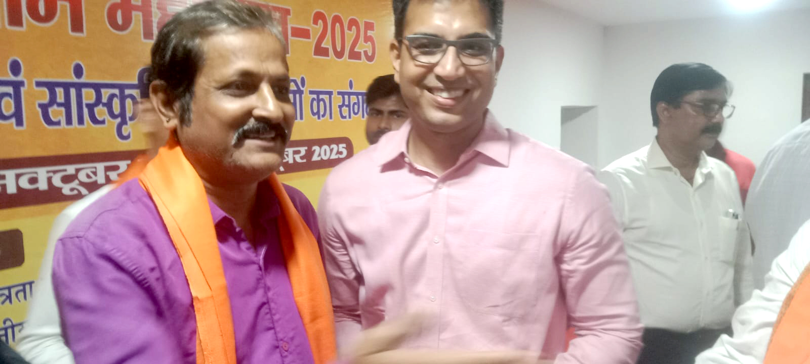 Rajesh Asthana Honored at Bapudham Festival