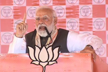 Modi in Bettiah: We Don’t Want a Katta Government, We Want NDA Again