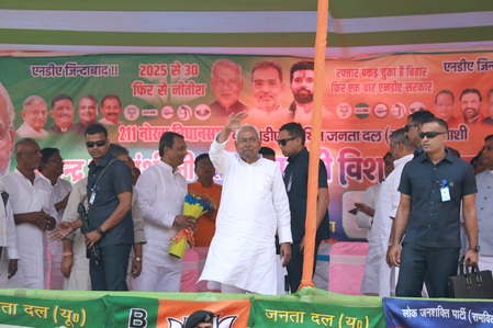 Nitish Kumar slams RJD, says nepotism blocked Bihar’s progress
