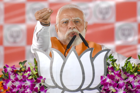 Modi Prediction Viral as NDA Surges Ahead in Bihar Election Results