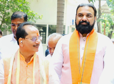 Samrat Chaudhary Leadership: BJP MLAs Elect Leader & Deputy Vijay Sinha Unanimously