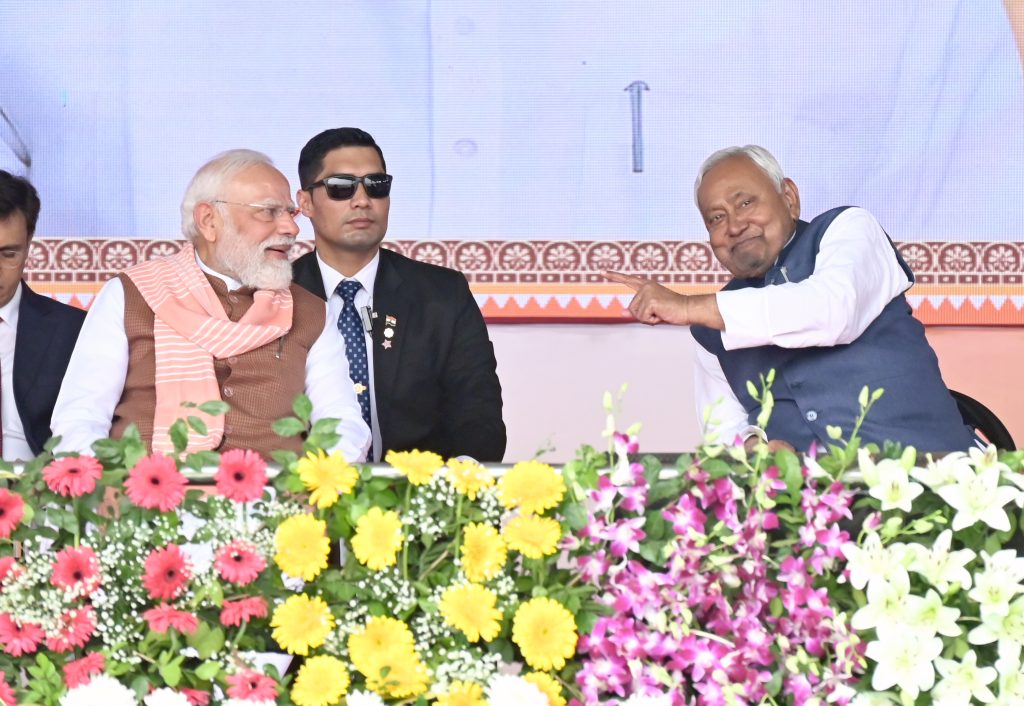 Modi Praises Nitish Kumar as Skilled Administrator; Extends Best Wishes