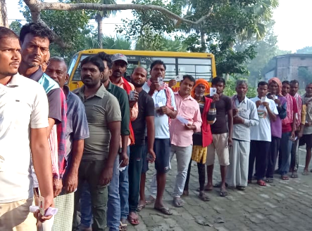 Bihar voting