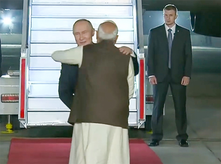 Putin India Visit: Warm Welcome in Delhi & Major India–Russia Summit Ahead