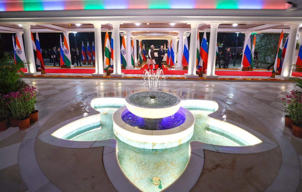 India Russia Dinner: PM Modi Hosts President Putin at PM Residence