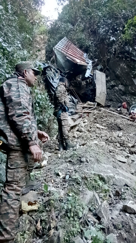 Arunachal Accident: Army Launches Massive Rescue After Truck Falls Into Gorge