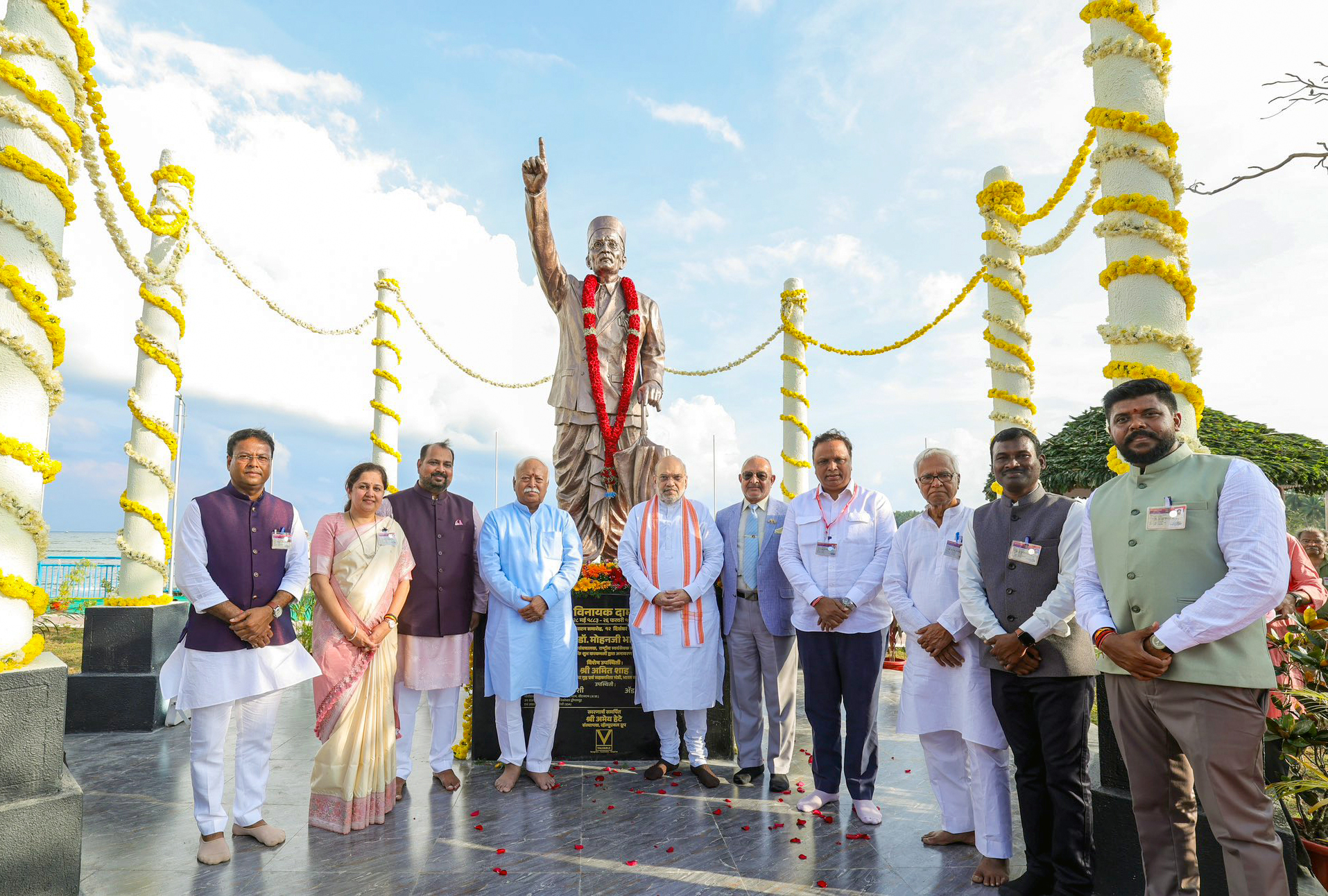 Savarkar Tribute: Mohan Bhagwat Calls Veer Savarkar the Brightest Guiding Star