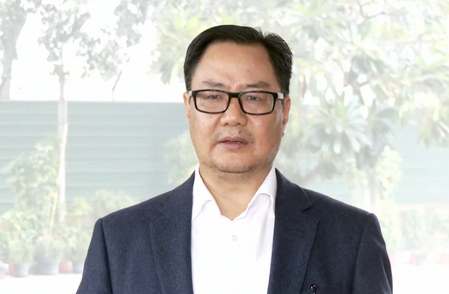 Kiren Rijiju Slams Congress Over Objectionable Slogans Against PM Modi