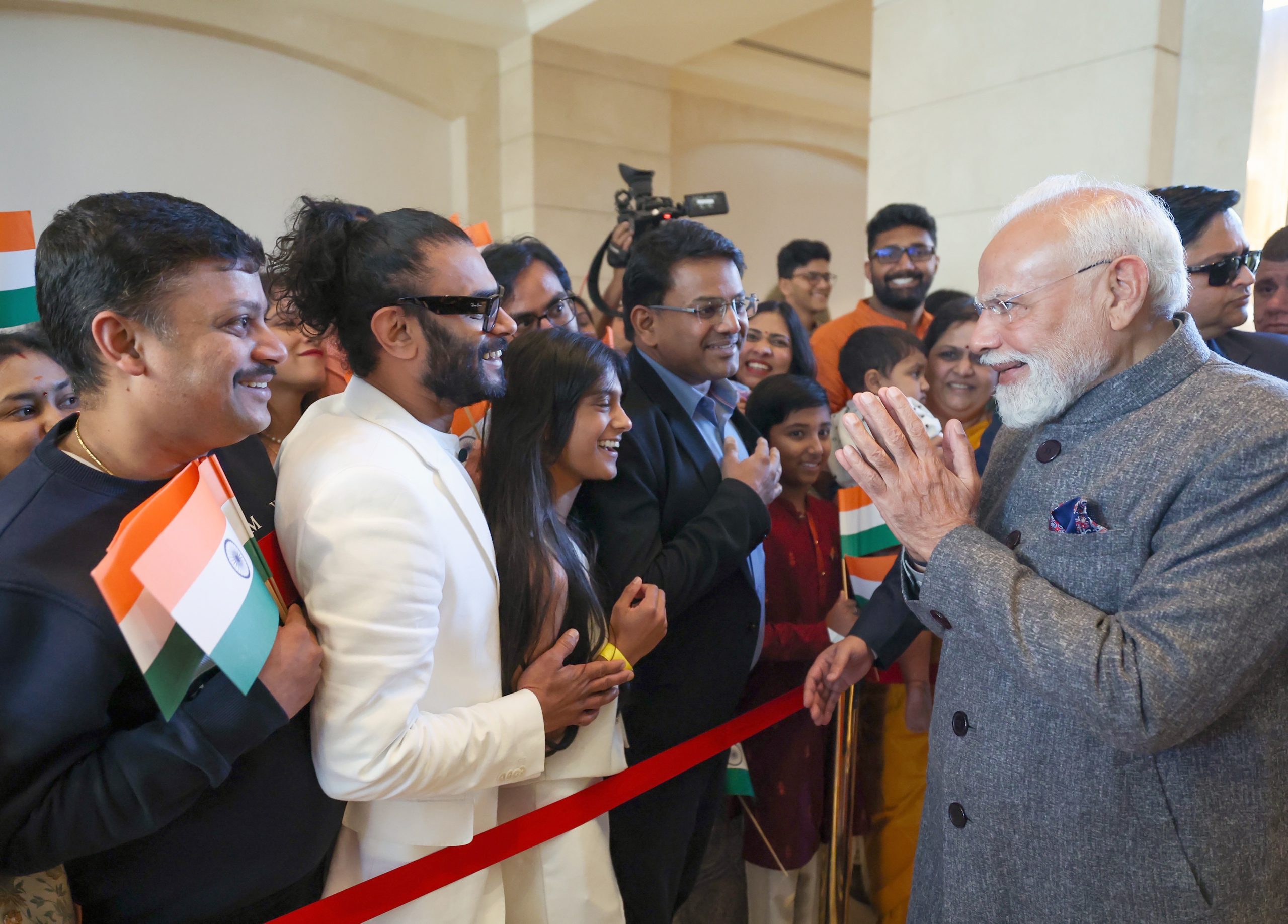 Modi Amman Visit: Indian Community Welcomes PM Modi with Enthusiasm