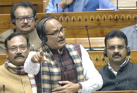 Lok Sabha Chaos: Opposition Tears Gee Ram Gee Bill, Shivraj Defends Gandhi