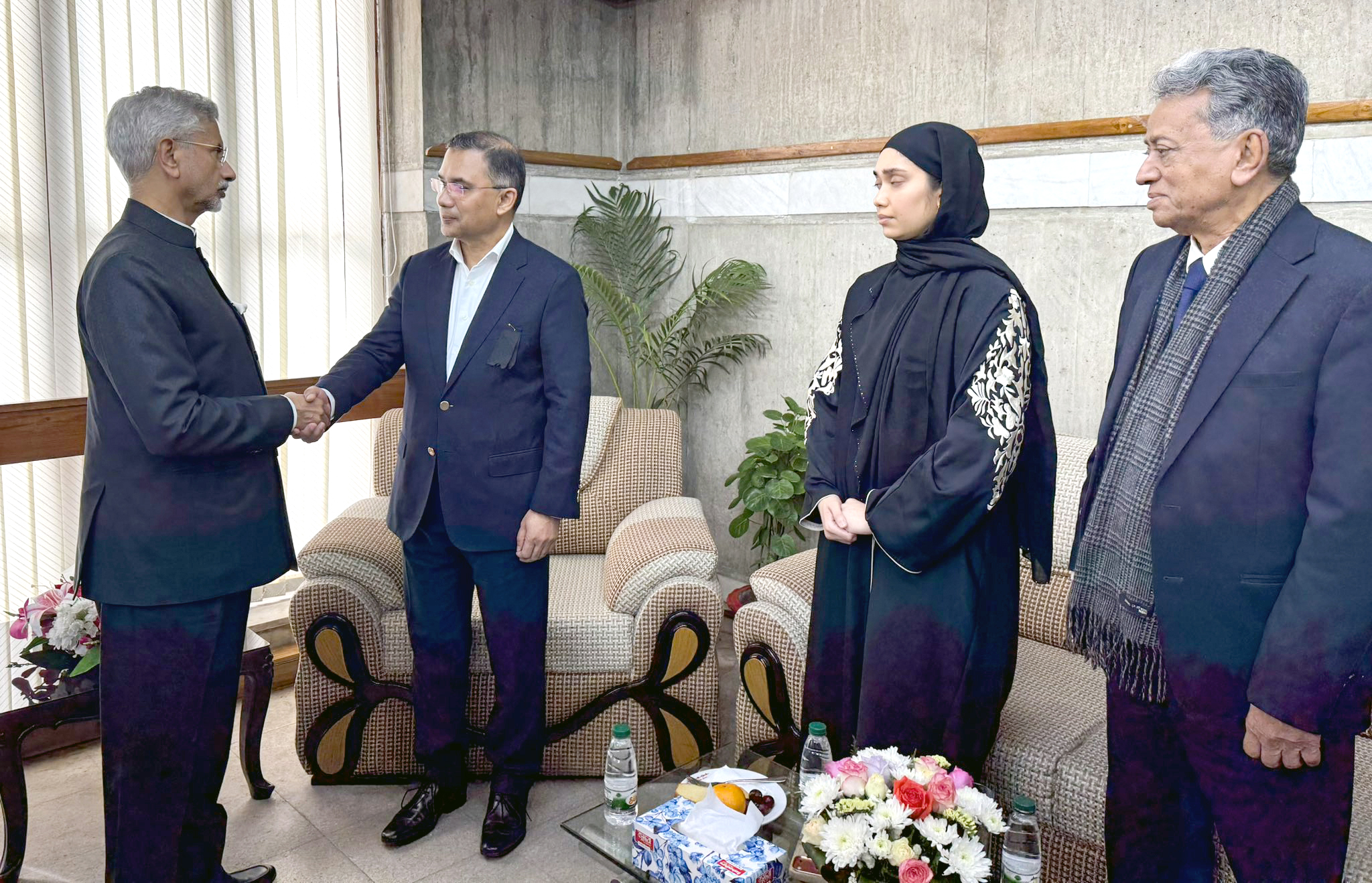 Khaleda Zia Funeral: Jaishankar in Dhaka, Delivers PM Modi’s Message to Tarique Rahman