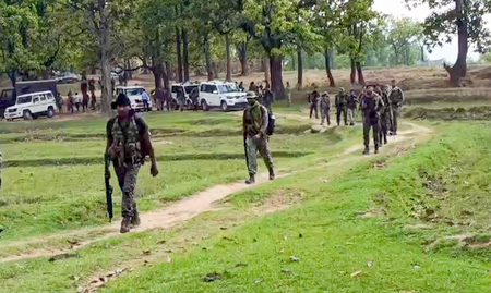 Anti Maoist Operation: 14 Maoists Killed in Major Chhattisgarh Encounter