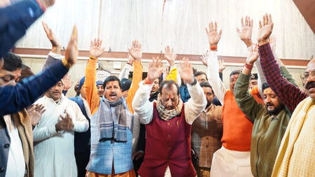 Bihar Deputy CM Vijay Sinha Holds Land Reform Dialogue in Bhagalpur, Slams Negligent Officials