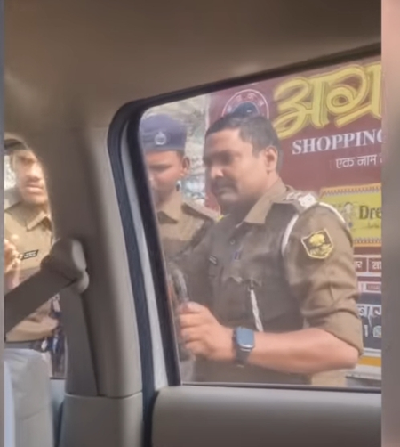 Darbhanga Police Suspension: SHO Suspended for Abusive Behavior After No-Entry Violation