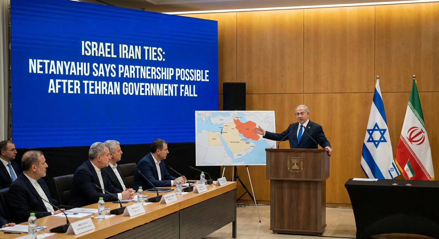 Israel Iran Ties: Netanyahu Says Partnership Possible After Tehran Government Fall