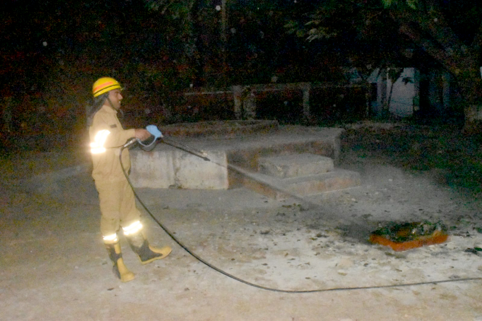 Blackout Mock Drill Successfully Conducted in Ghazipur on Parakram Diwas