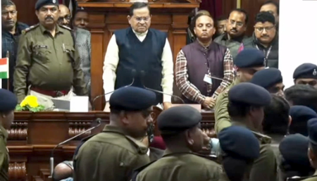 Bihar Council Clash: Opposition MLAs Marshalled Out After Heated Confrontation