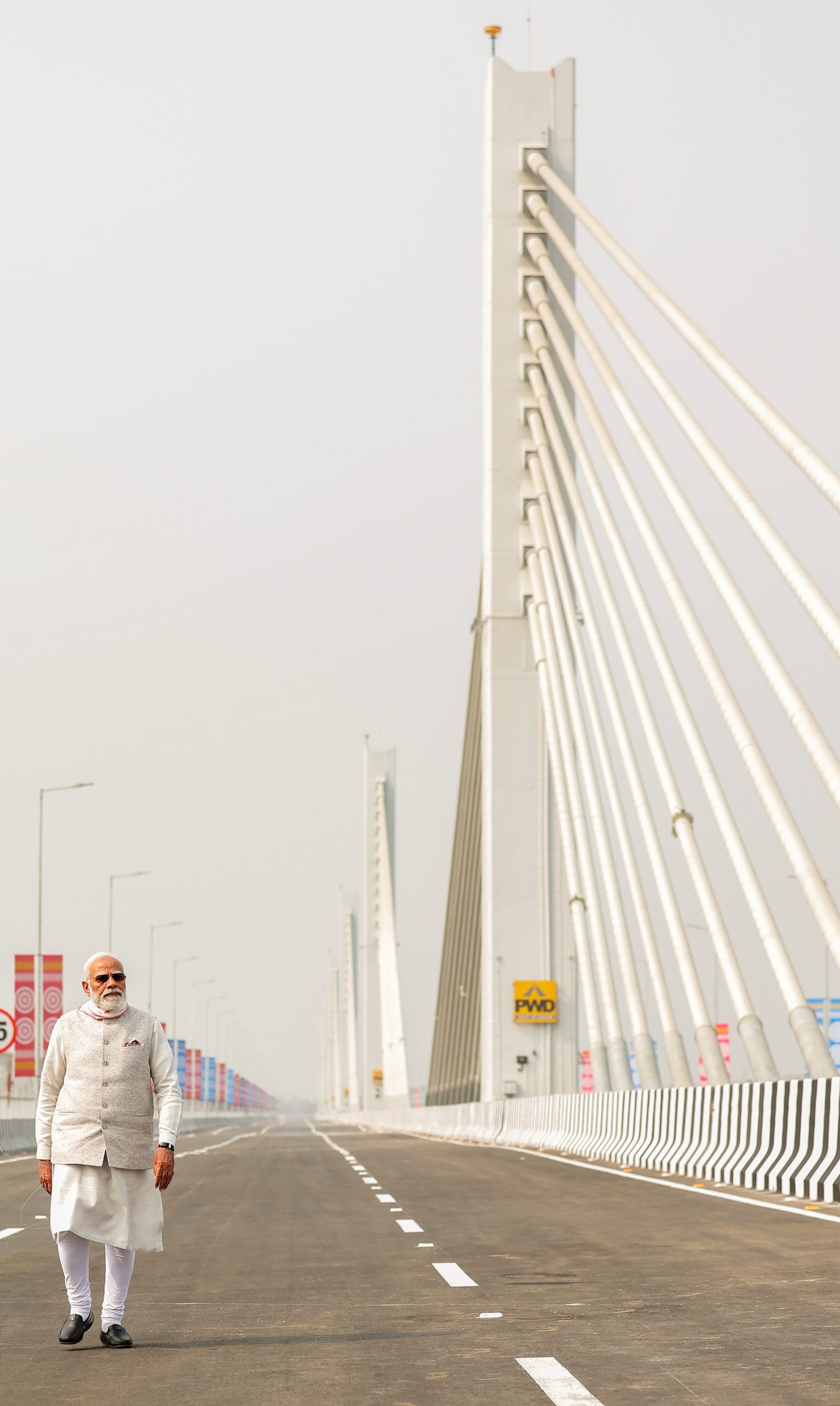 Brahmaputra Bridge Inauguration: PM Modi Opens Kumar Bhaskar Varma Setu in Guwahati