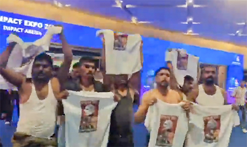 AI Summit Protest: Youth Congress Workers Detained at Bharat Mandapam