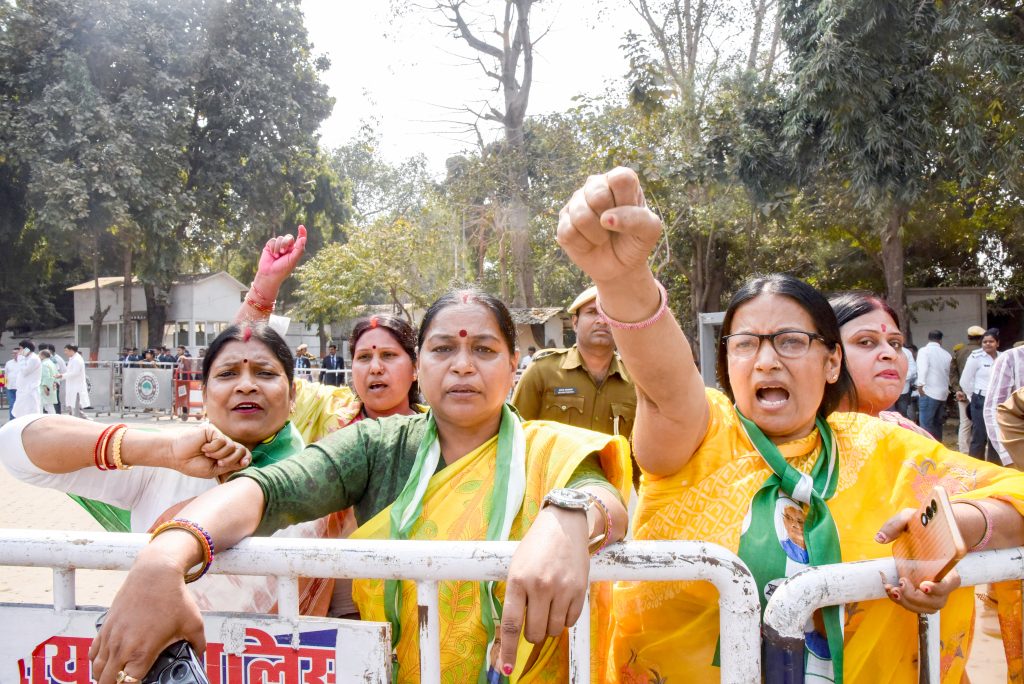 Nitish Kumar Rajya Sabha Speculation Sparks Protests by JD(U) Workers in Patna