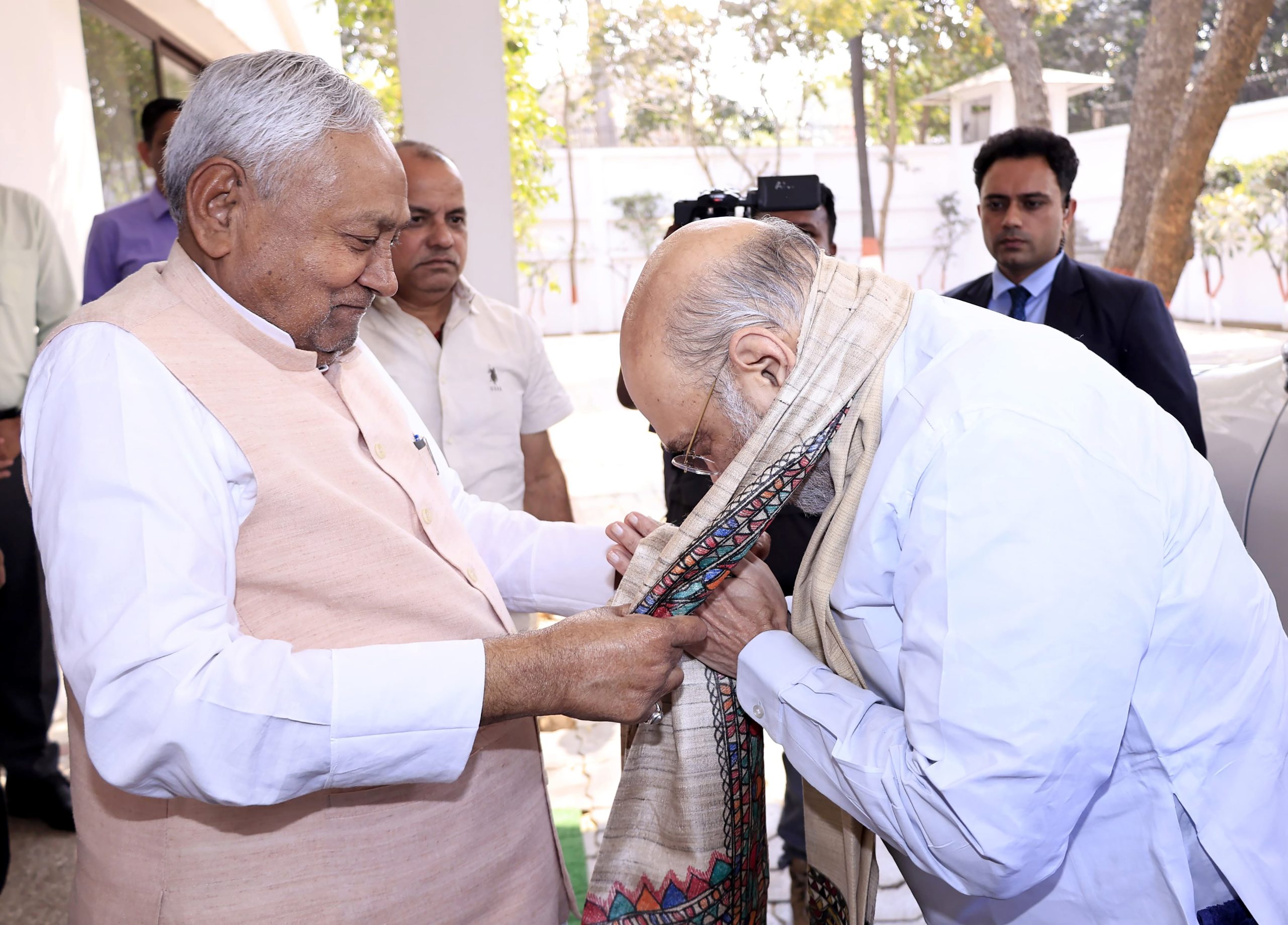 Nitish Rajya Sabha Nomination: Amit Shah Present as NDA Candidates File Papers