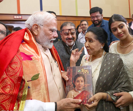 Asha Bhosle Tribute: PM Modi Mourns Legendary Singer’s Passing, Shares Emotional Memories