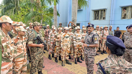 Bengal Election Phase1: Massive Security Cover as High-Stakes Battle Begins Across 152 Seats