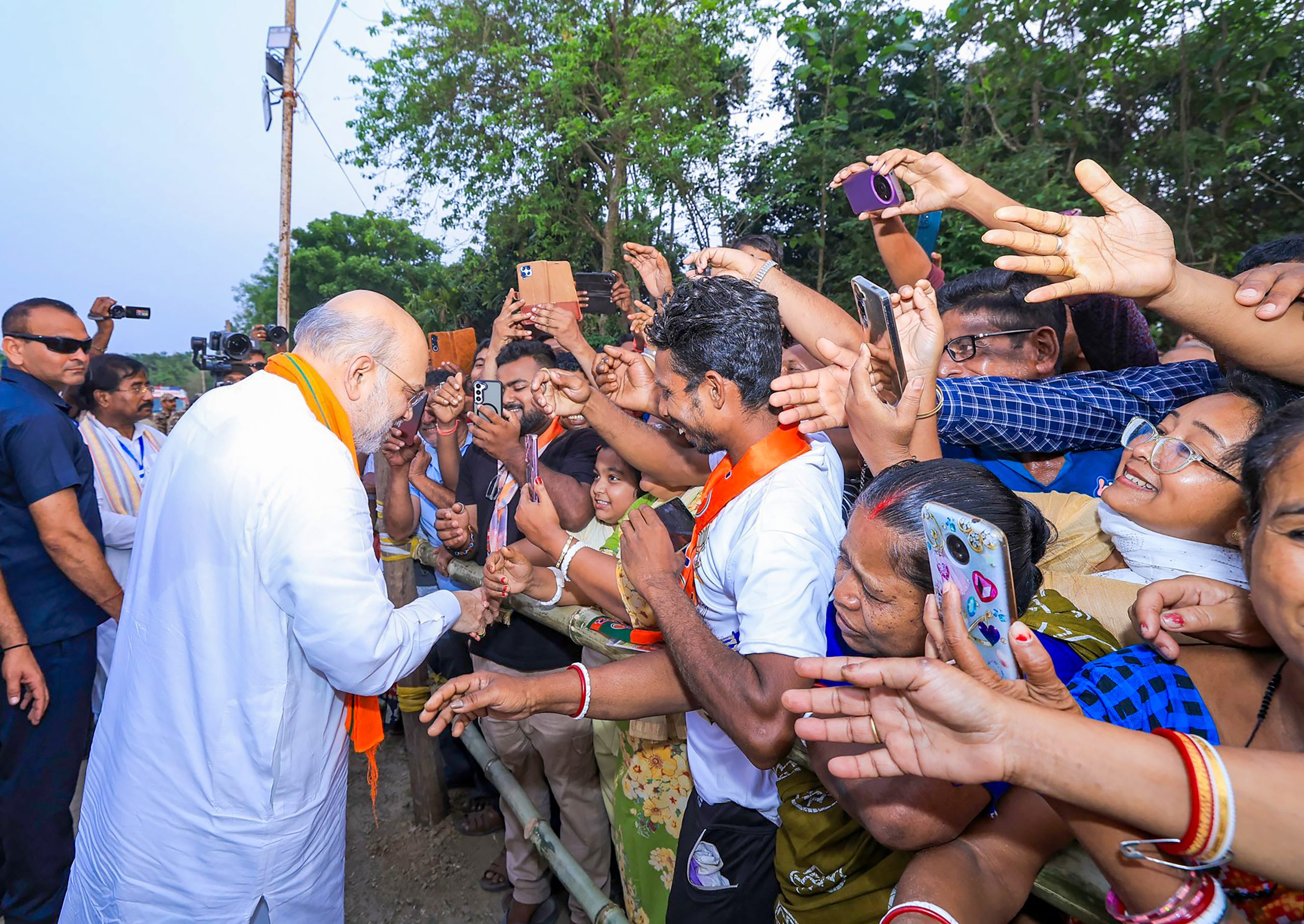 Shah Bengal Rally: Amit Shah Claims BJP Set for Full Majority in West Bengal