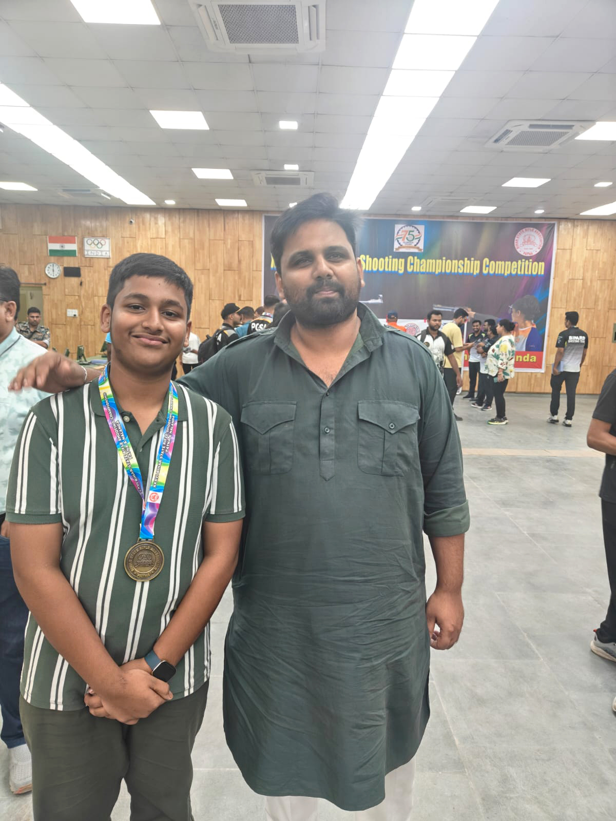 Prateek Mishra Wins Gold at Bihar State Shooting Championship 2026