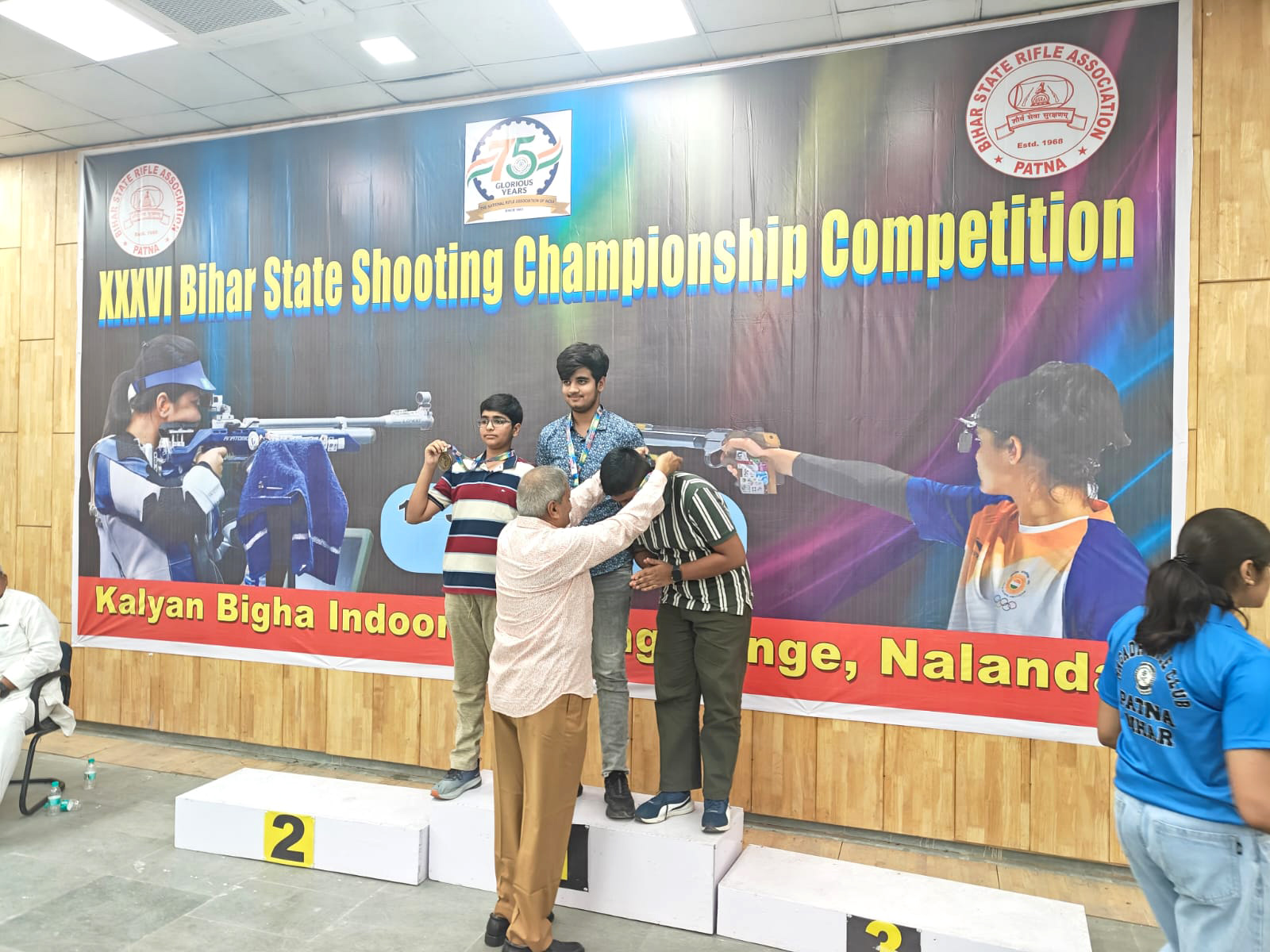Prateek Mishra Wins Gold at Bihar State Shooting Championship 2026