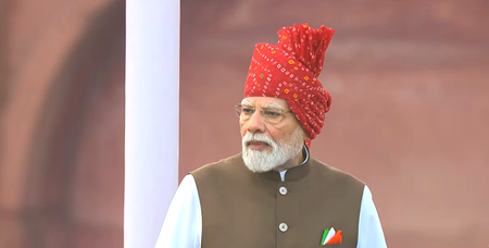 PM Modi 13th Address: Red Fort Speech Sets New Record