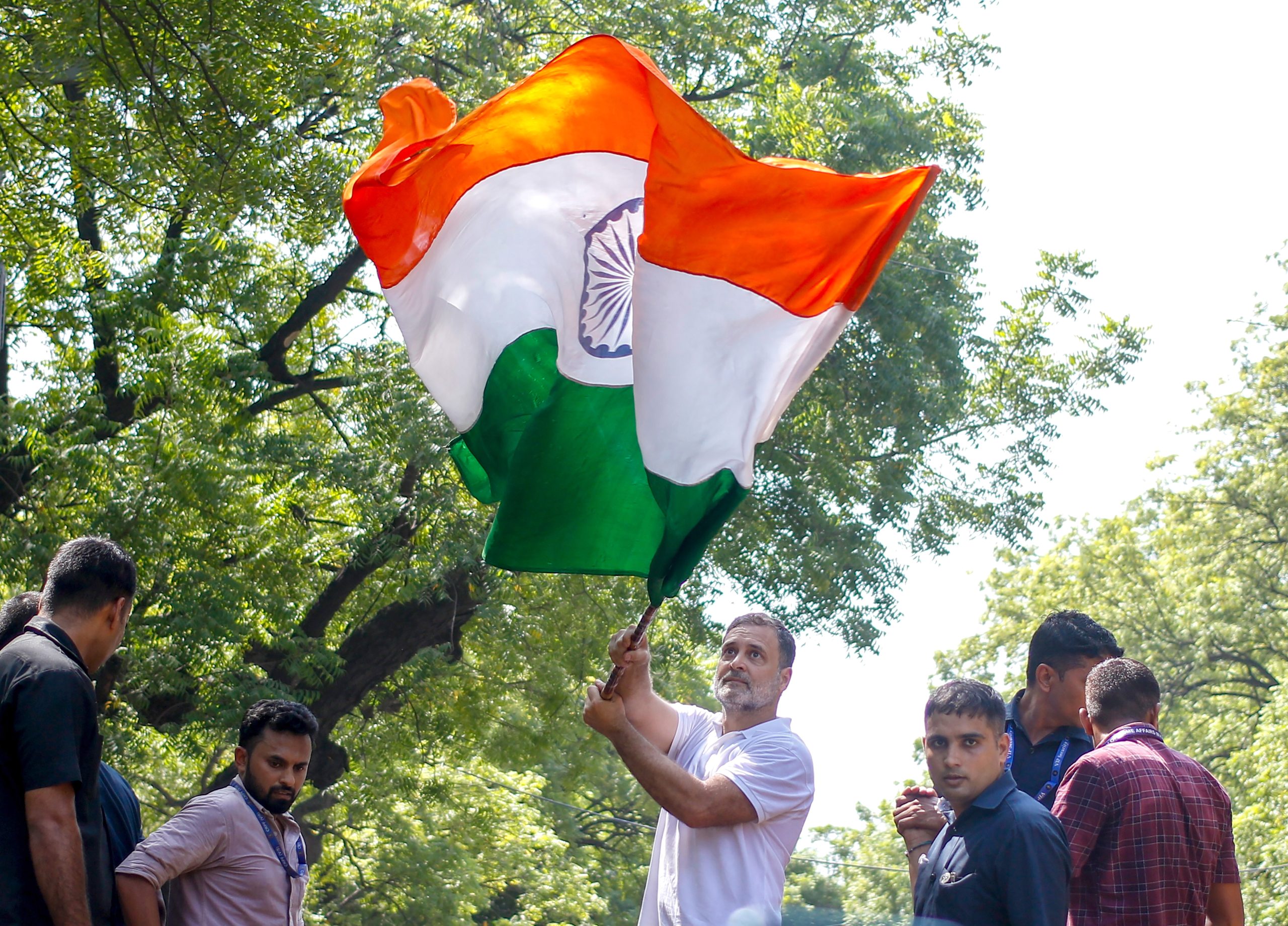 ndia Bloc Protest : Rahul Gandhi Leads EC Demonstration