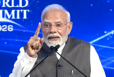 PM Modi Says India Is Now a Global Brain Office