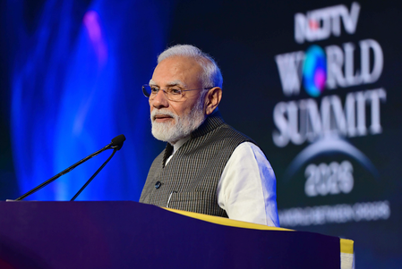 PM Modi Says India Is Now a Global Brain Office