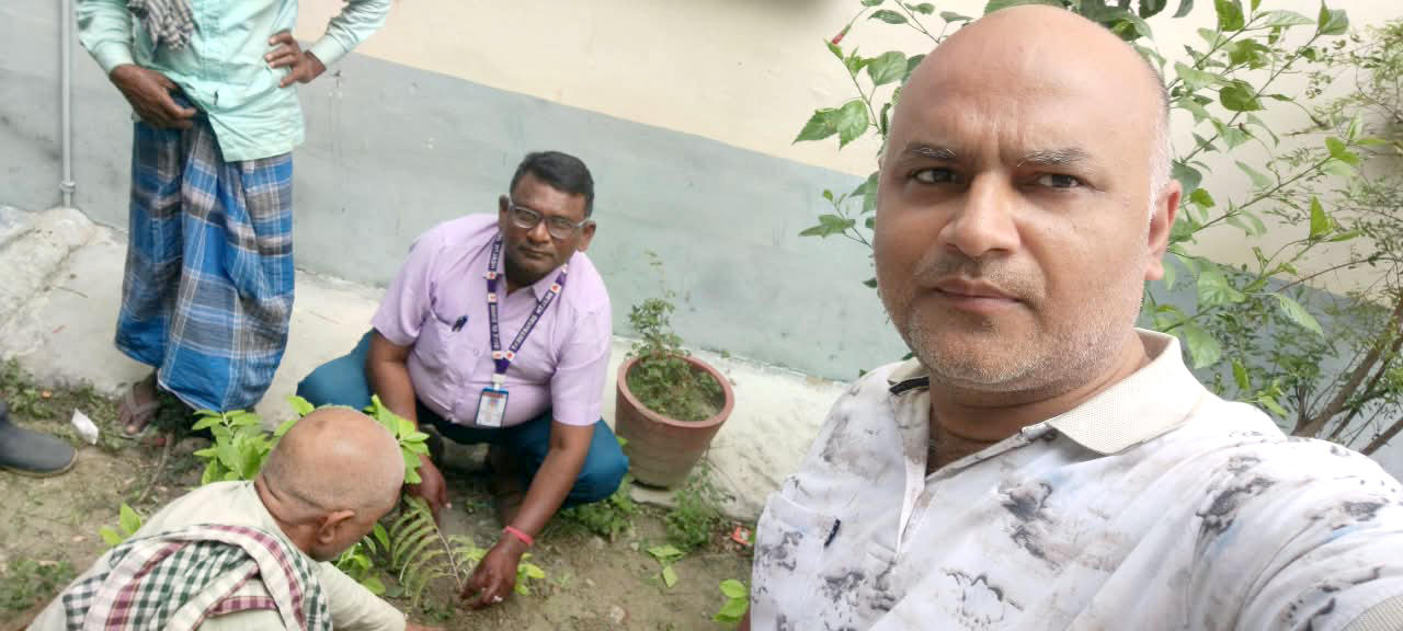 Ayurvidya Program: Herbal Plant Plantation at School